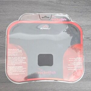 Vintage Rocketfish Dual-Sided Aluminum Gaming Mouse Pad Speed Control
